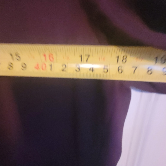 Black Label maroon blouse - Picture 7 of 9